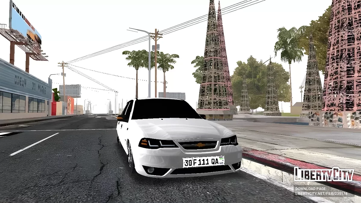 Chevrolet Nexia 2 Tuning / GTA San Andreas (iOS, Android)