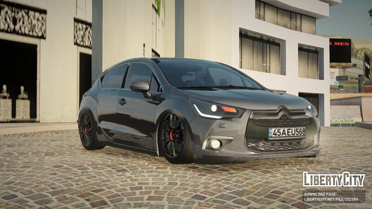 Скачать Citroen C4/DS4 2012 (только DFF) для GTA San Andreas (iOS, Android)