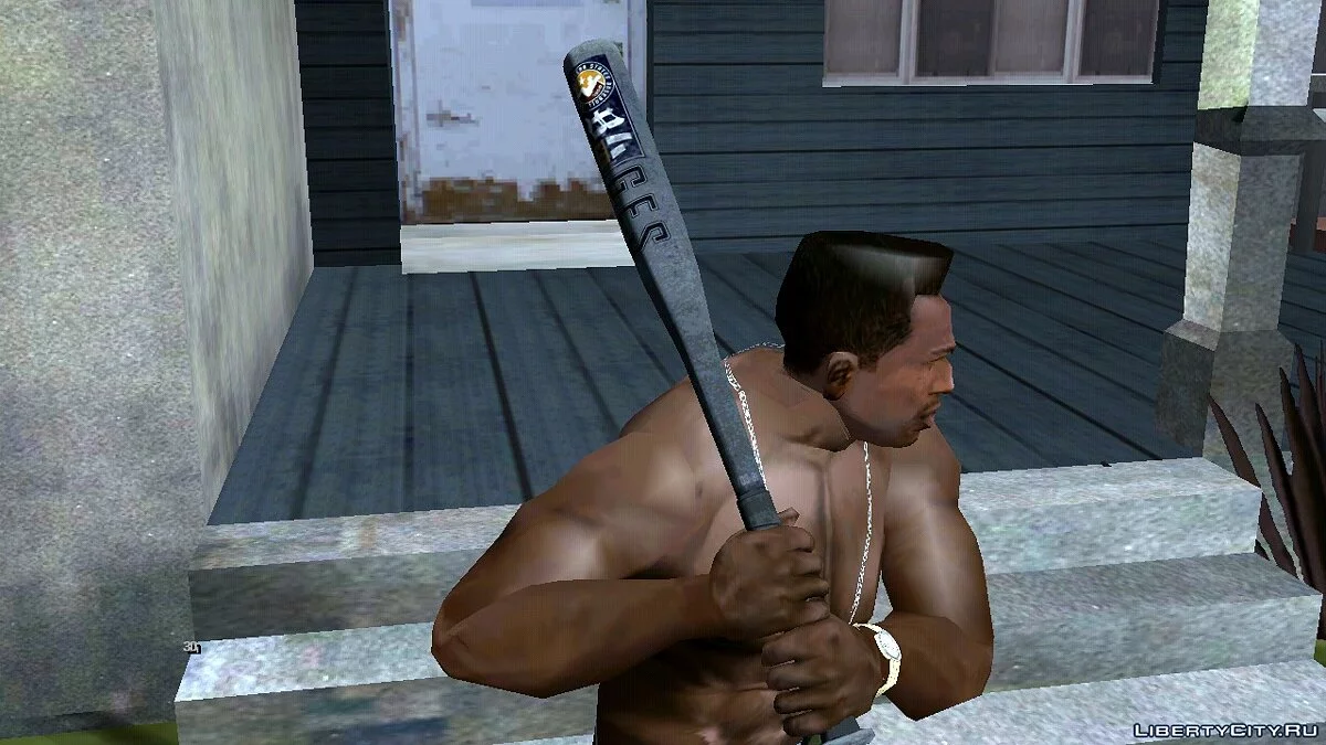 Бейсбольная бита из GTA 5 V2 / GTA San Andreas (iOS, Android)