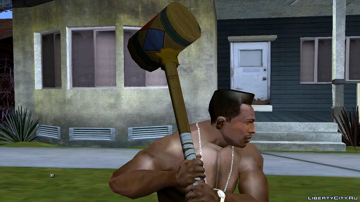 Молот Харли Квинн / GTA San Andreas (iOS, Android)