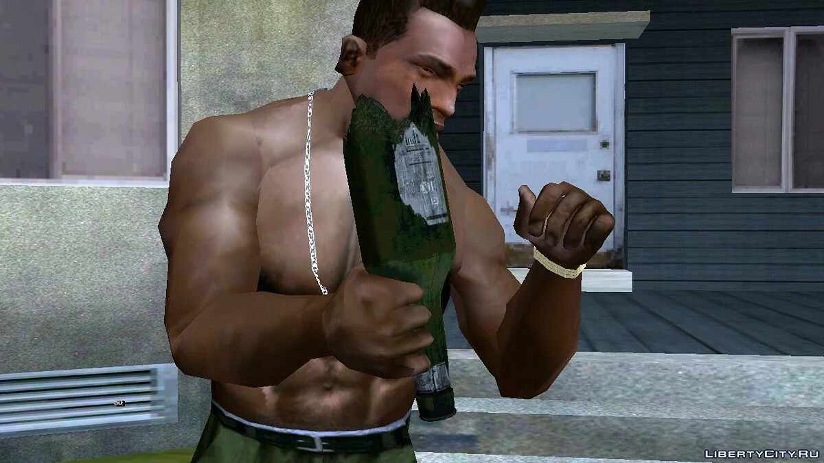 Разбитая бутылка из GTA 5 / GTA San Andreas (iOS, Android)