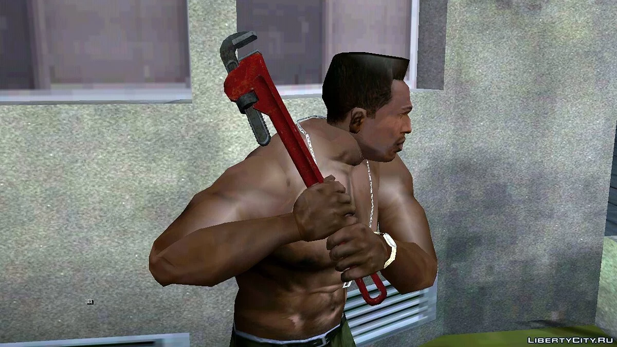 Трубный ключ из GTA 5 / GTA San Andreas (iOS, Android)