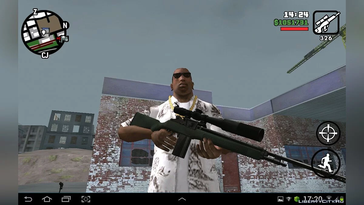 HD Weapons Pack for GTA SA Android/iOS / GTA San Andreas (iOS, Android)