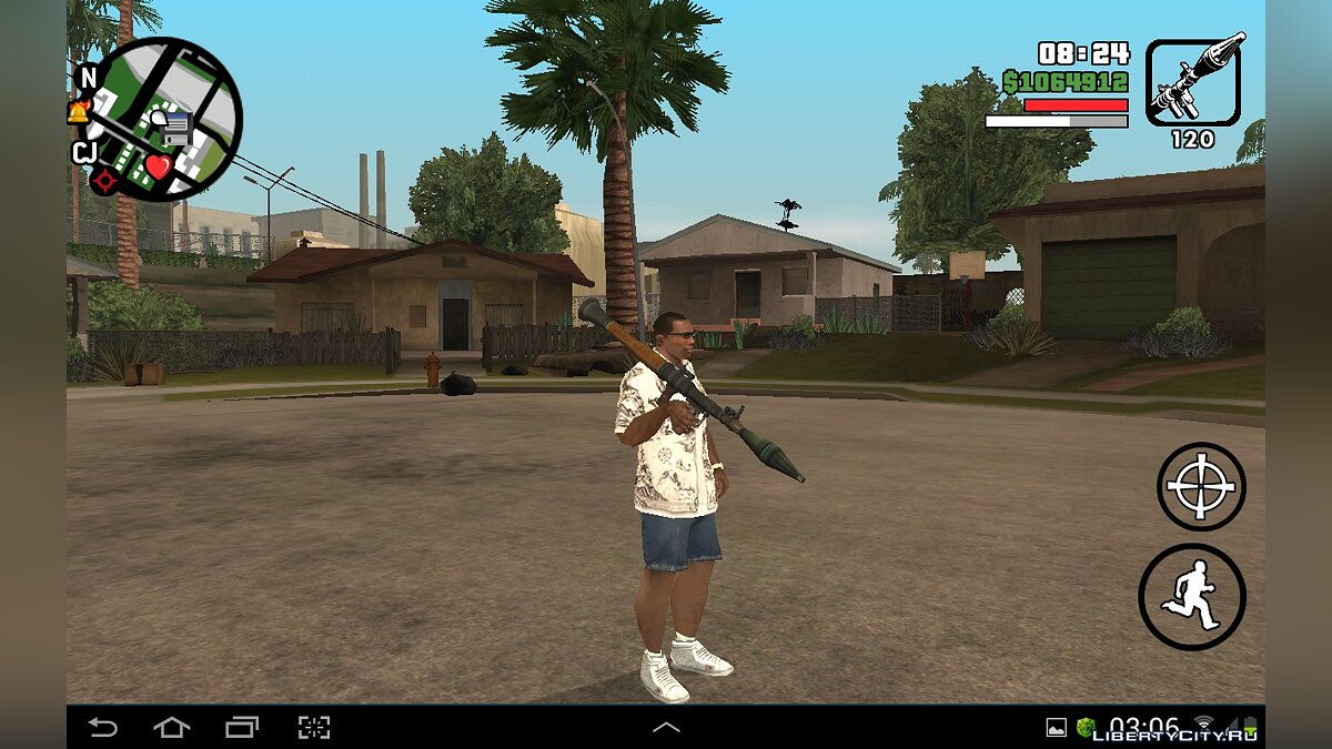 HD Weapons Pack for GTA SA Android/iOS для GTA San Andreas (iOS, Android) - Картинка #2