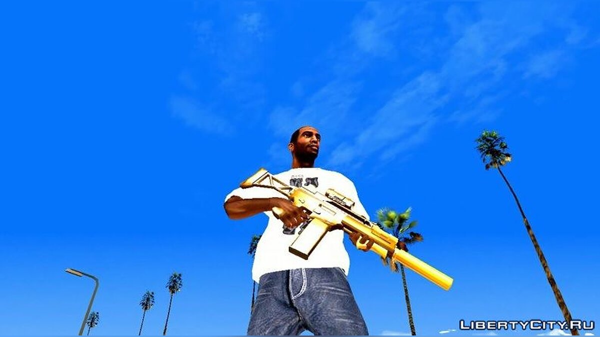 Сборник оружия из GTA 5 (только DFF) для GTA San Andreas (iOS, Android) - Картинка #3