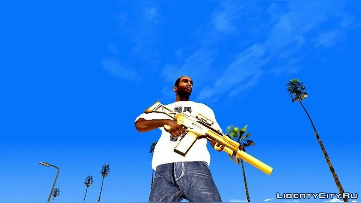 Сборник оружия из GTA 5 (только DFF) / GTA San Andreas (iOS, Android)