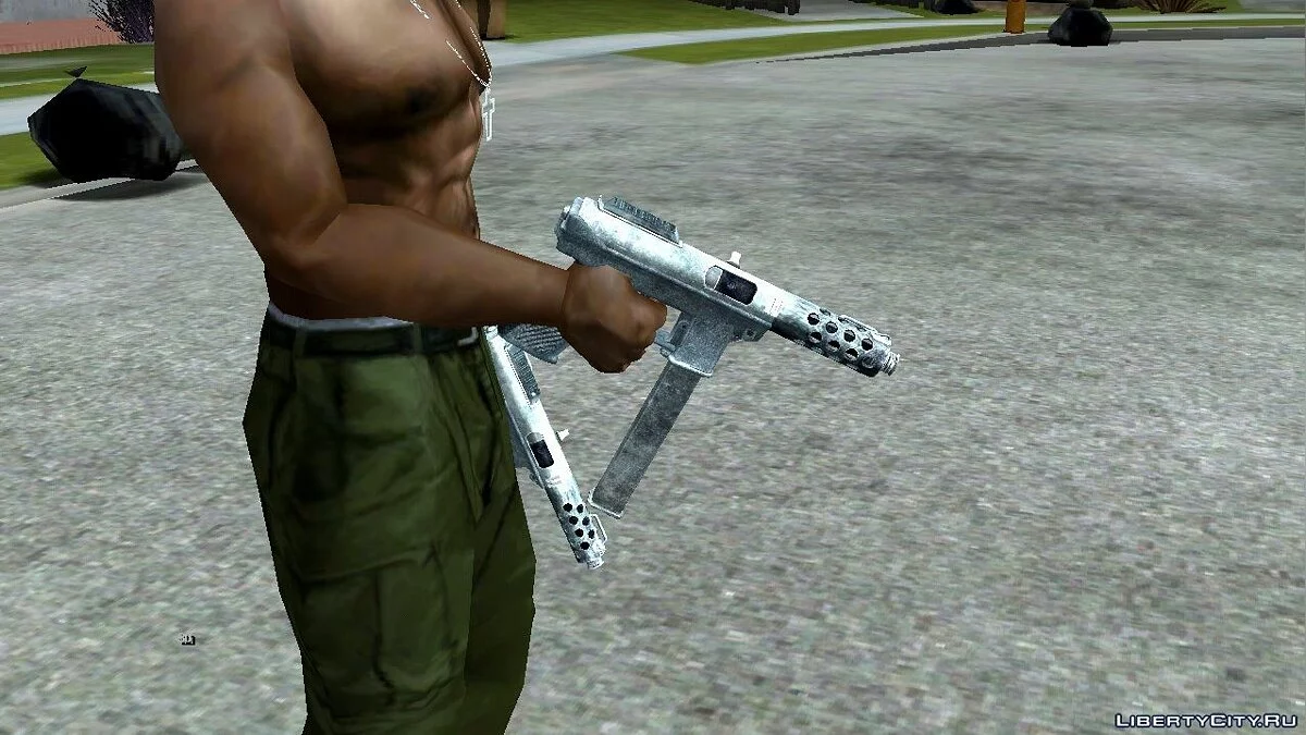 Сборник улучшенного оружия Insanity + улучшенные иконки / GTA San Andreas (iOS, Android)