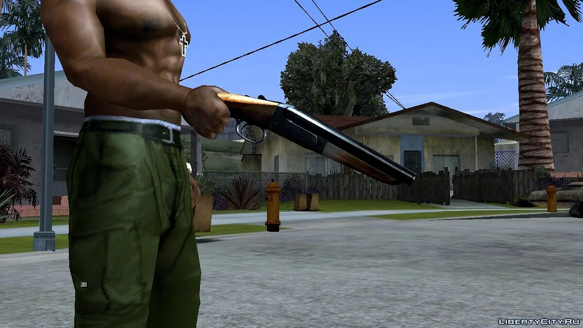 Сборник улучшенного оружия Insanity + улучшенные иконки / GTA San Andreas (iOS, Android)