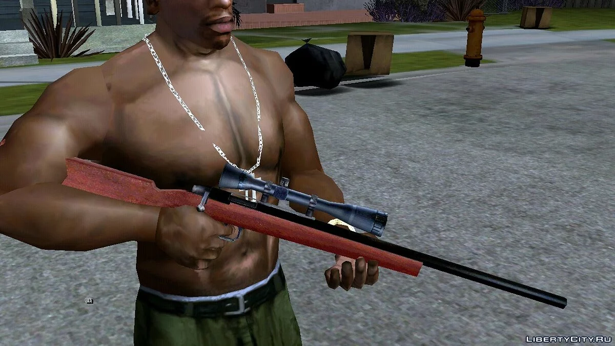 Сборник улучшенного оружия Insanity + улучшенные иконки / GTA San Andreas (iOS, Android)