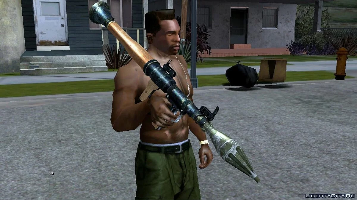 Сборник улучшенного оружия Insanity + улучшенные иконки / GTA San Andreas (iOS, Android)