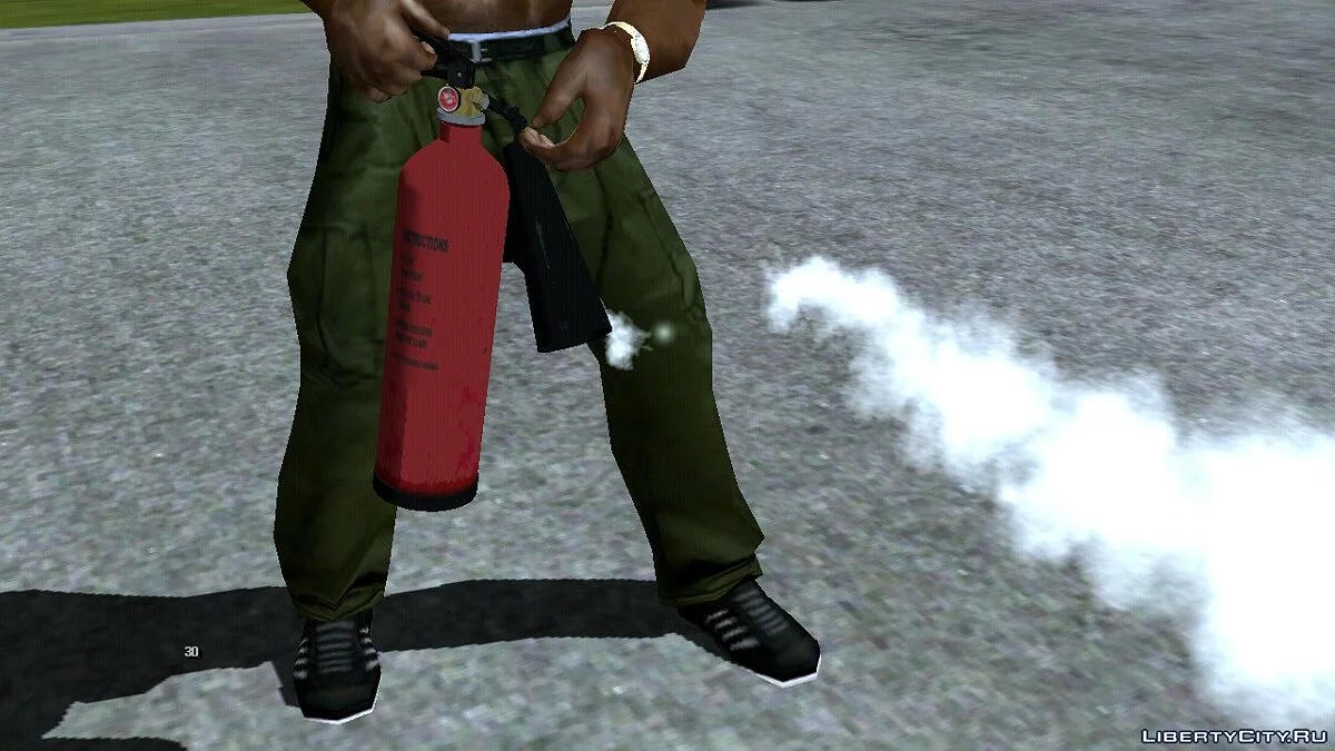 Сборник улучшенного оружия Insanity + улучшенные иконки / GTA San Andreas (iOS, Android)