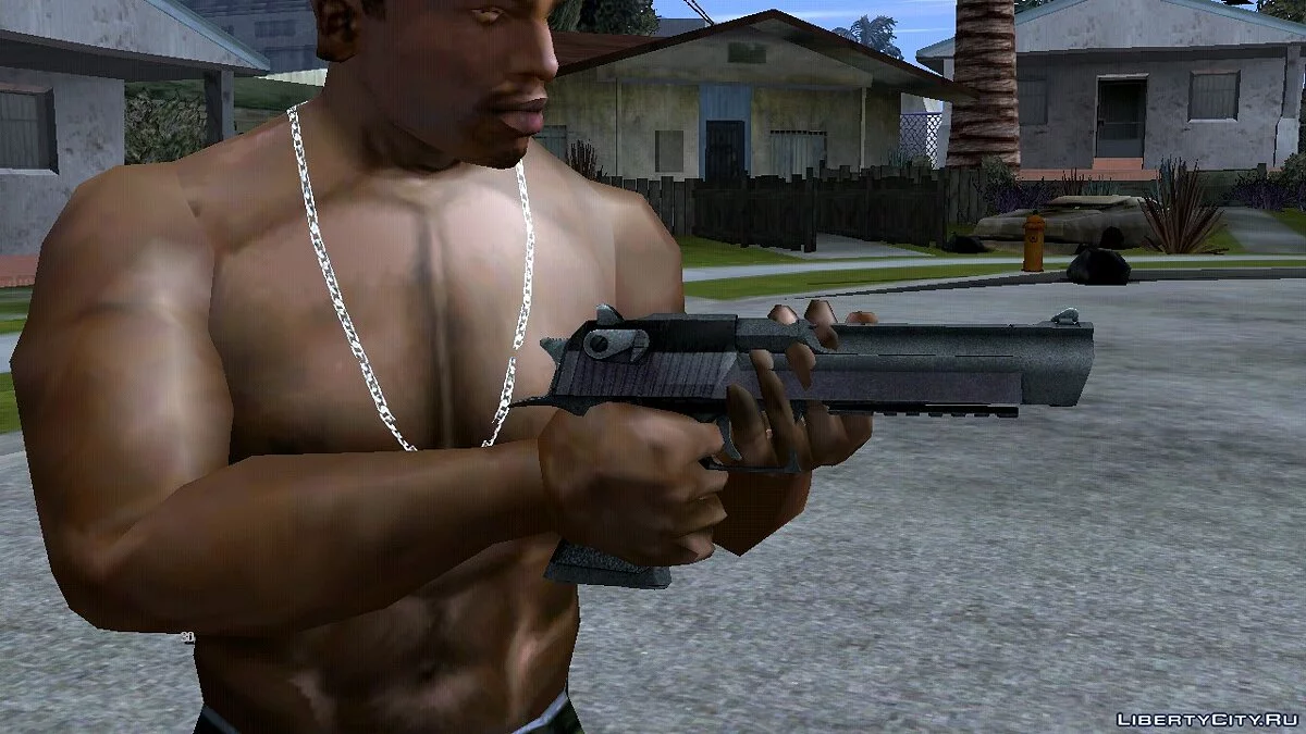 Сборник улучшенного оружия Insanity + улучшенные иконки / GTA San Andreas (iOS, Android)