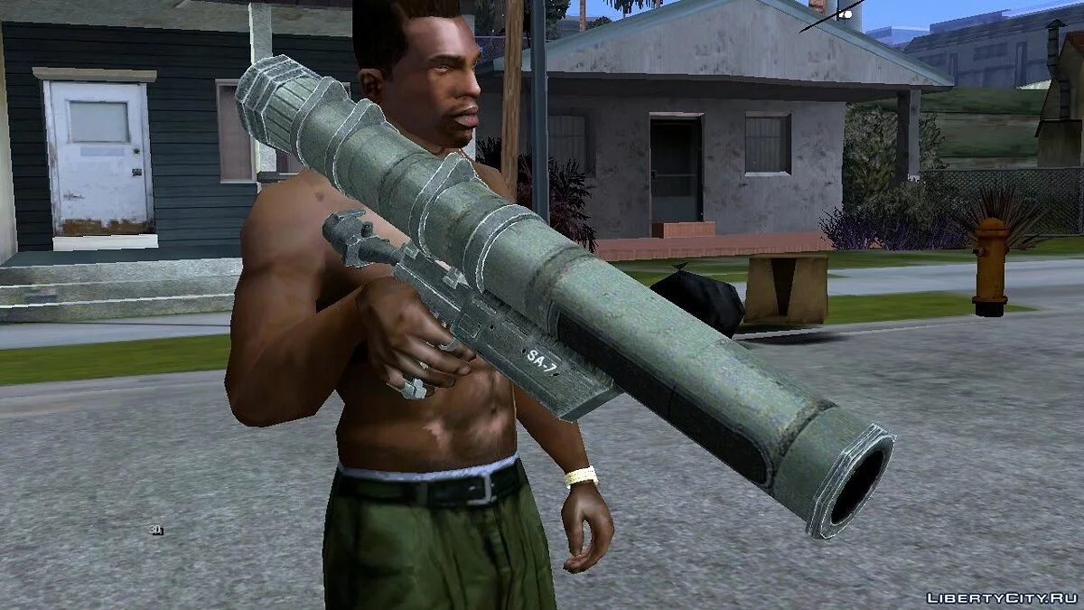 Сборник улучшенного оружия Insanity + улучшенные иконки / GTA San Andreas (iOS, Android)