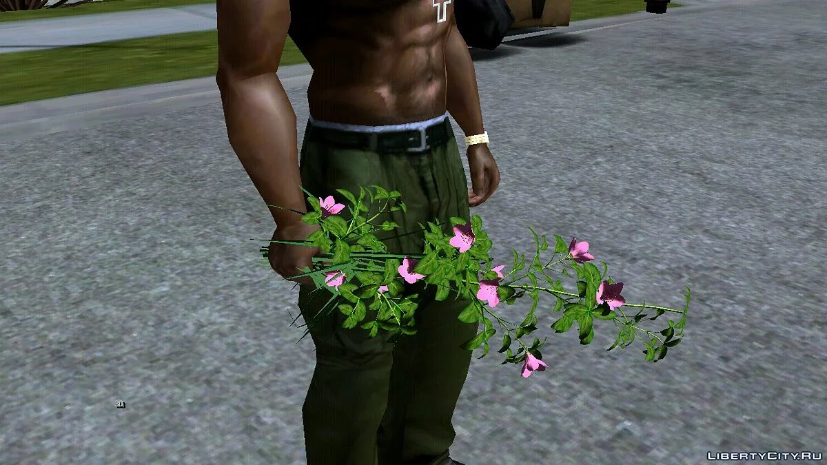 Сборник улучшенного оружия Insanity + улучшенные иконки / GTA San Andreas (iOS, Android)