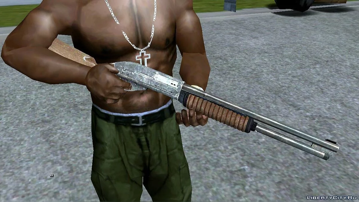 Сборник улучшенного оружия Insanity + улучшенные иконки / GTA San Andreas (iOS, Android)