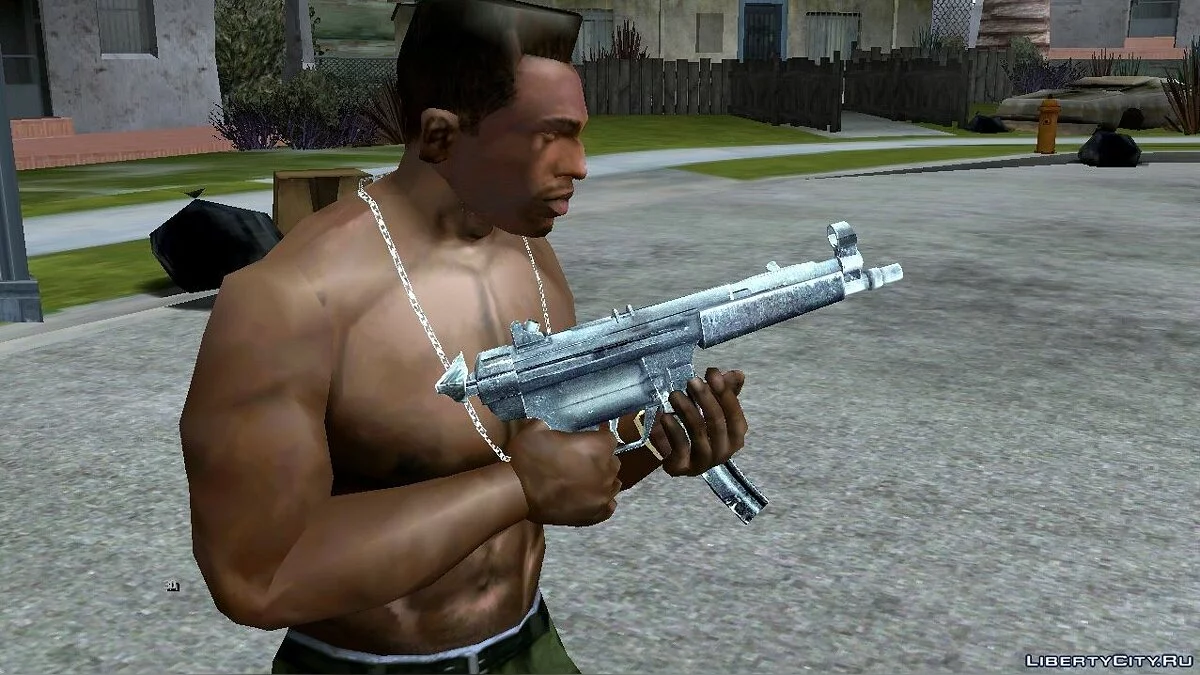 Сборник улучшенного оружия Insanity + улучшенные иконки / GTA San Andreas (iOS, Android)