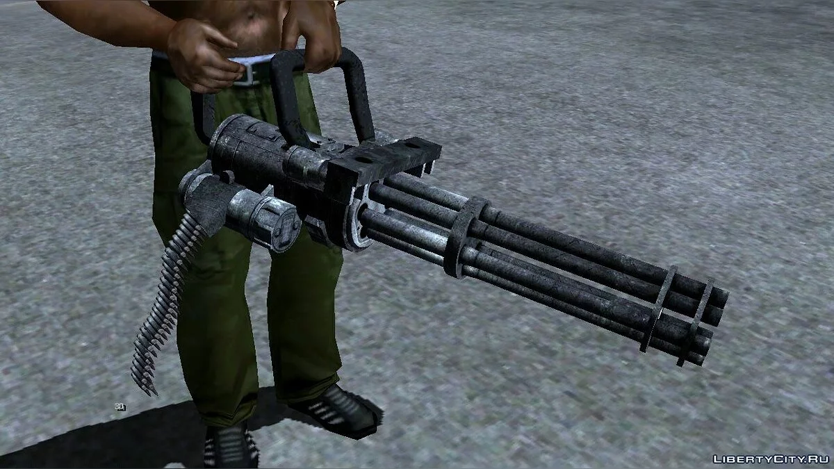 Сборник улучшенного оружия Insanity + улучшенные иконки / GTA San Andreas (iOS, Android)