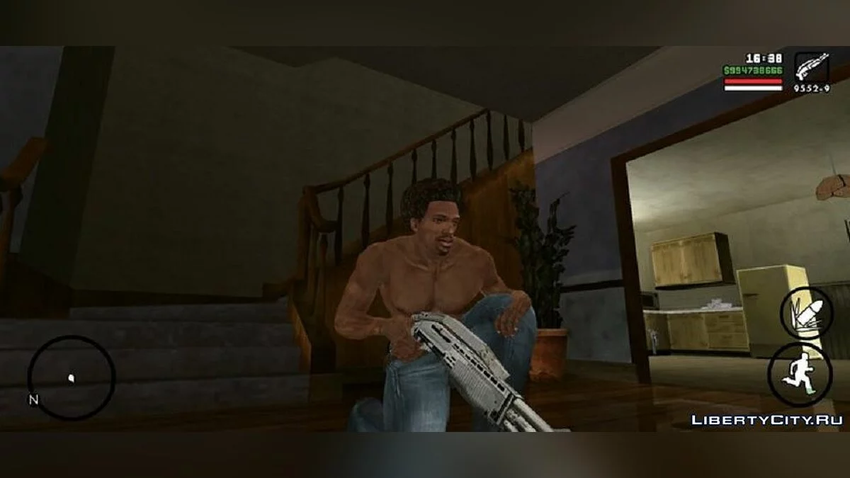 Улучшение и исправление стандартного оружия / GTA San Andreas (iOS, Android)