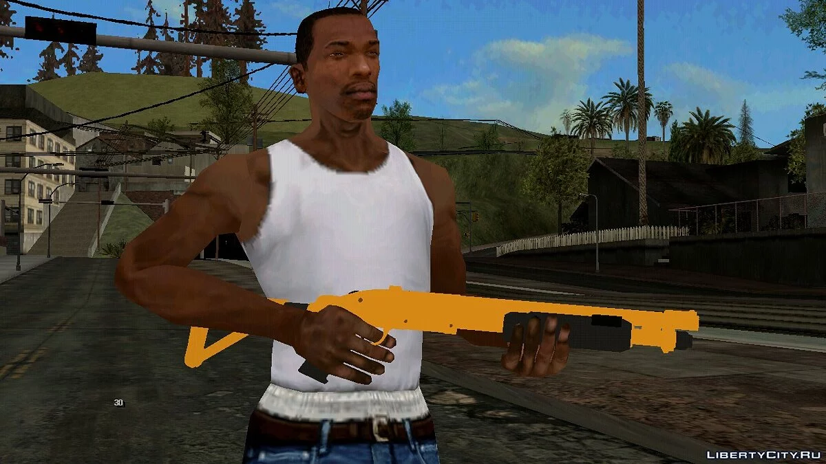 Оригинальное оружие из GTA 5 (только DFF) / GTA San Andreas (iOS, Android)