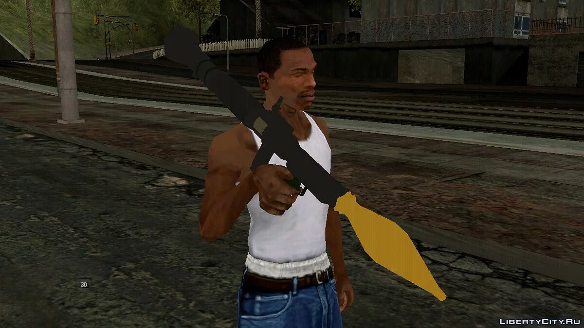 Оригинальное оружие из GTA 5 (только DFF) / GTA San Andreas (iOS, Android)