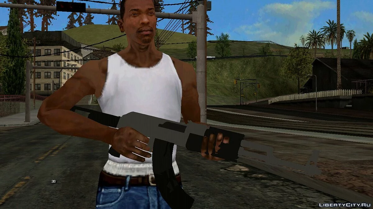 Оригинальное оружие из GTA 5 (только DFF) / GTA San Andreas (iOS, Android)
