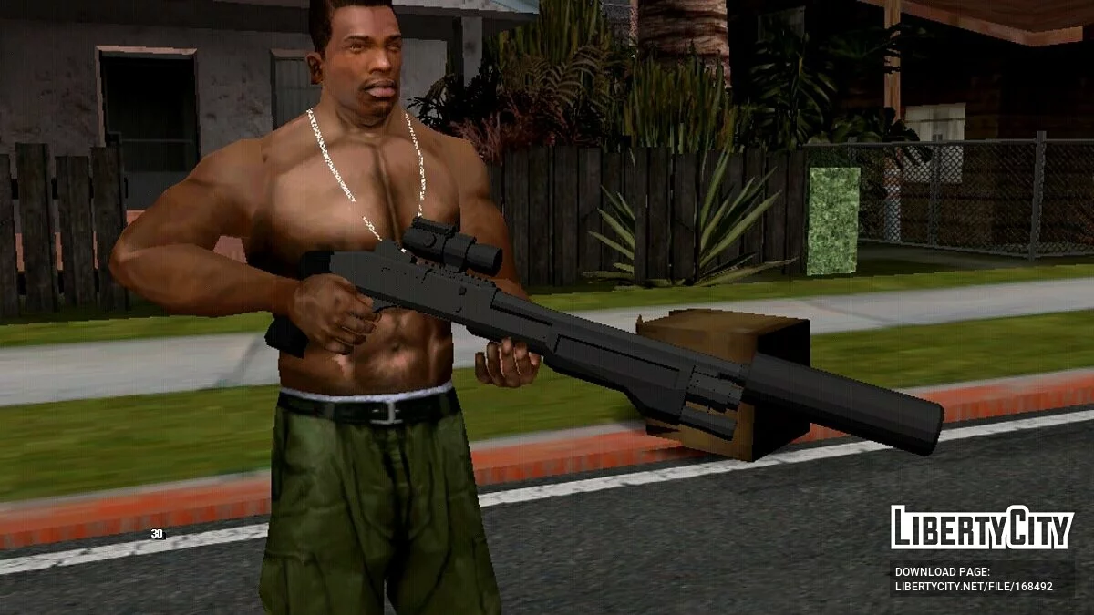 Сборник оружия (только DFF) v2 / GTA San Andreas (iOS, Android)