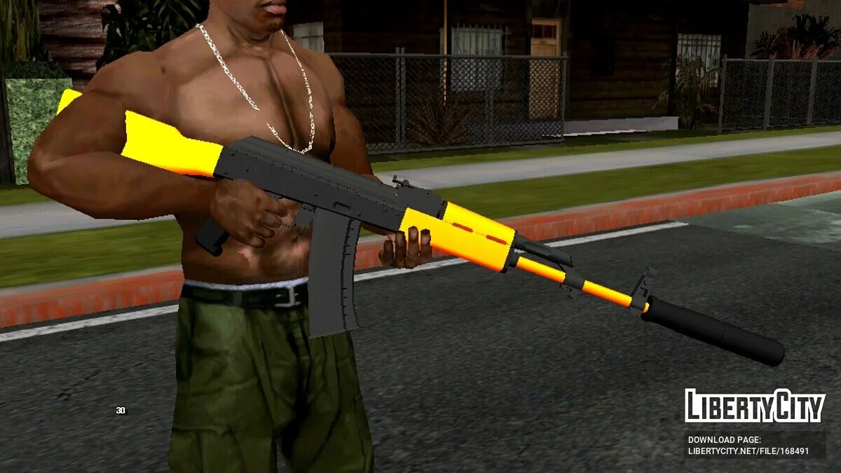 Сборник оружия (только DFF) / GTA San Andreas (iOS, Android)