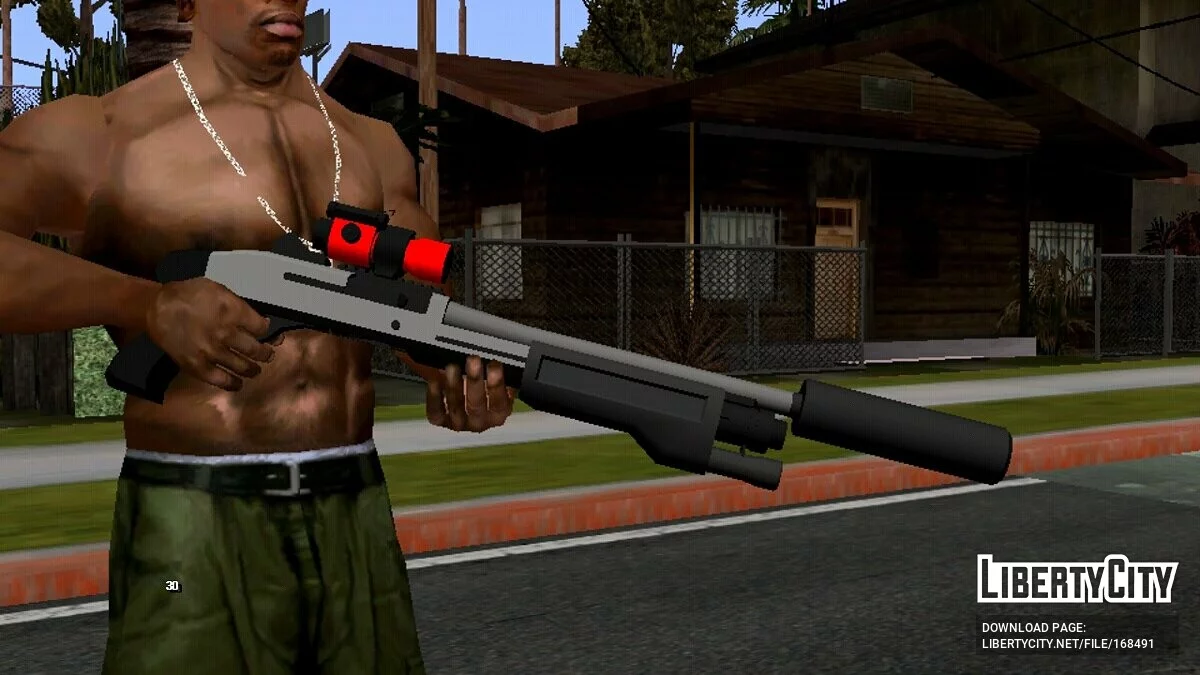 Сборник оружия (только DFF) / GTA San Andreas (iOS, Android)