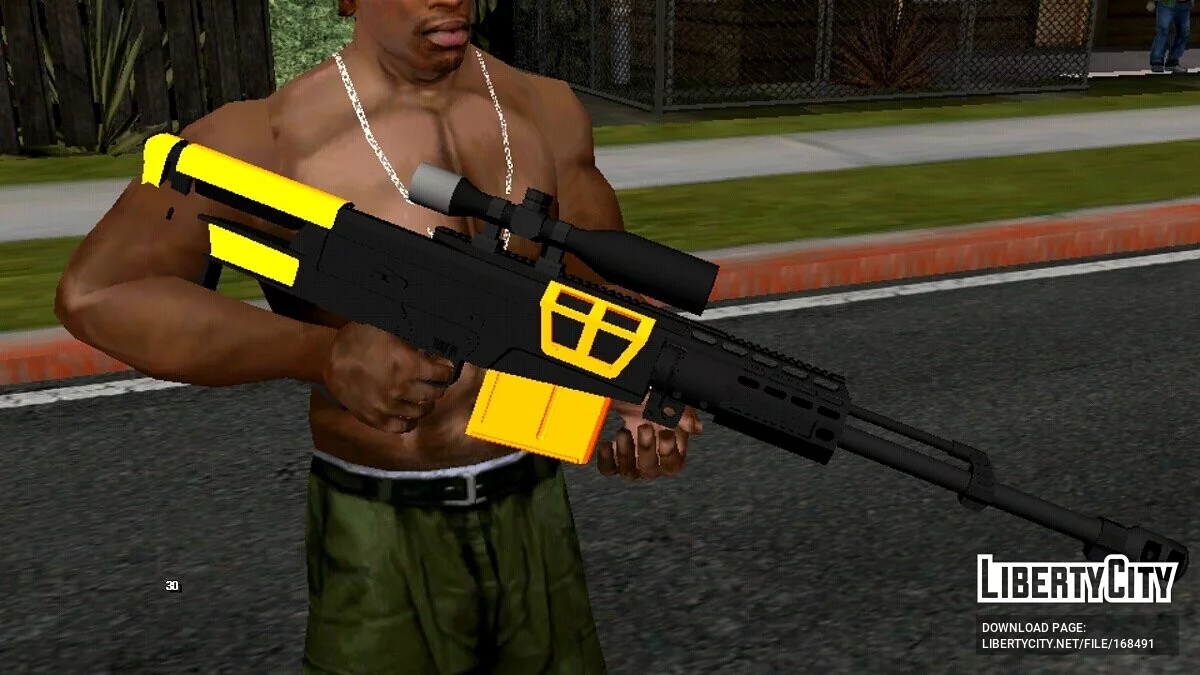 Сборник оружия (только DFF) / GTA San Andreas (iOS, Android)