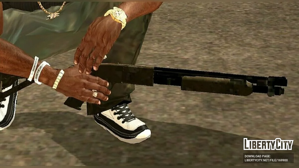 Сборник оружия (только DFF) / GTA San Andreas (iOS, Android)