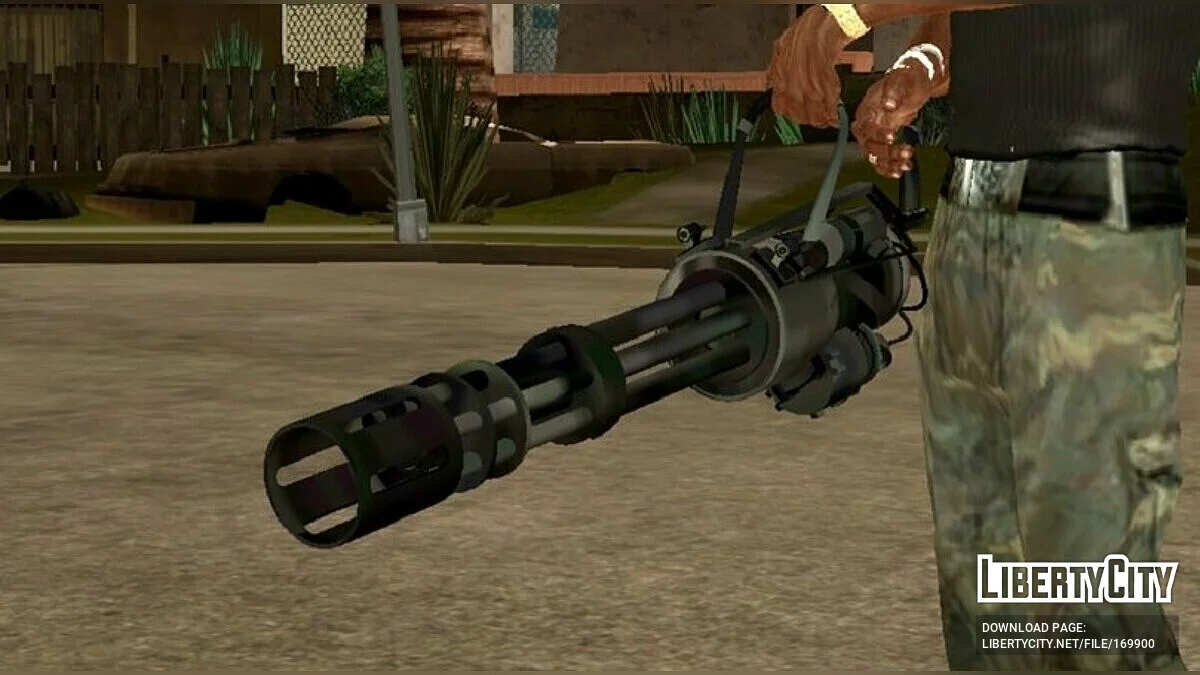Сборник оружия (только DFF) / GTA San Andreas (iOS, Android)