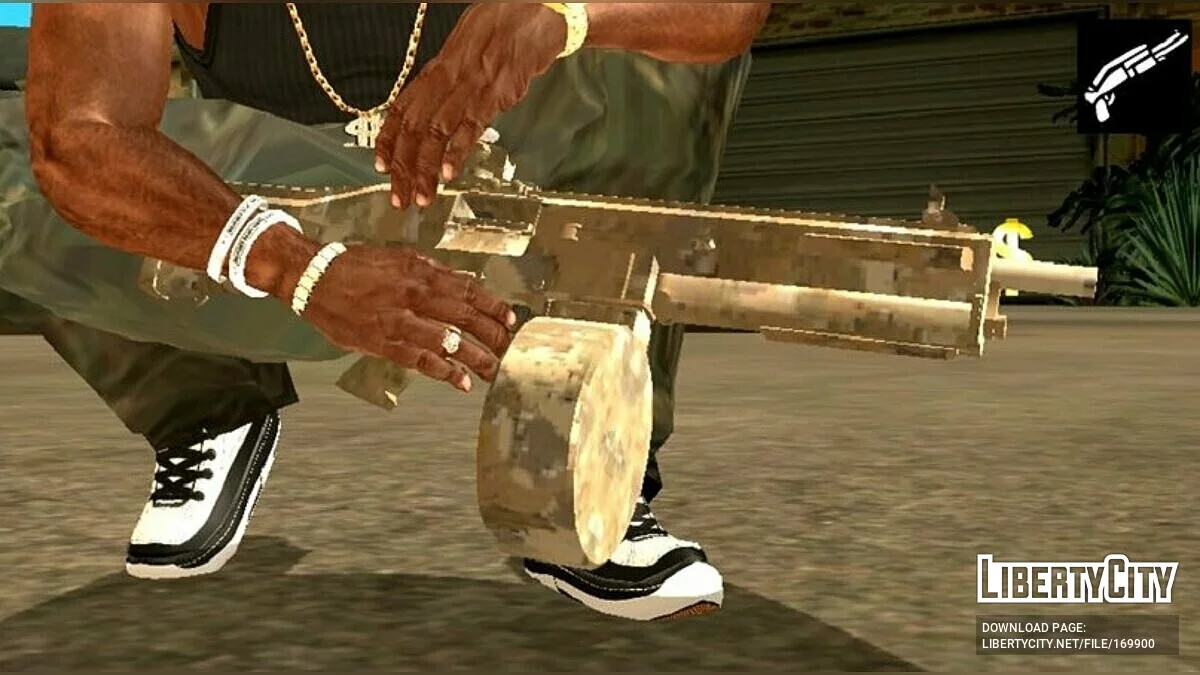Сборник оружия (только DFF) / GTA San Andreas (iOS, Android)