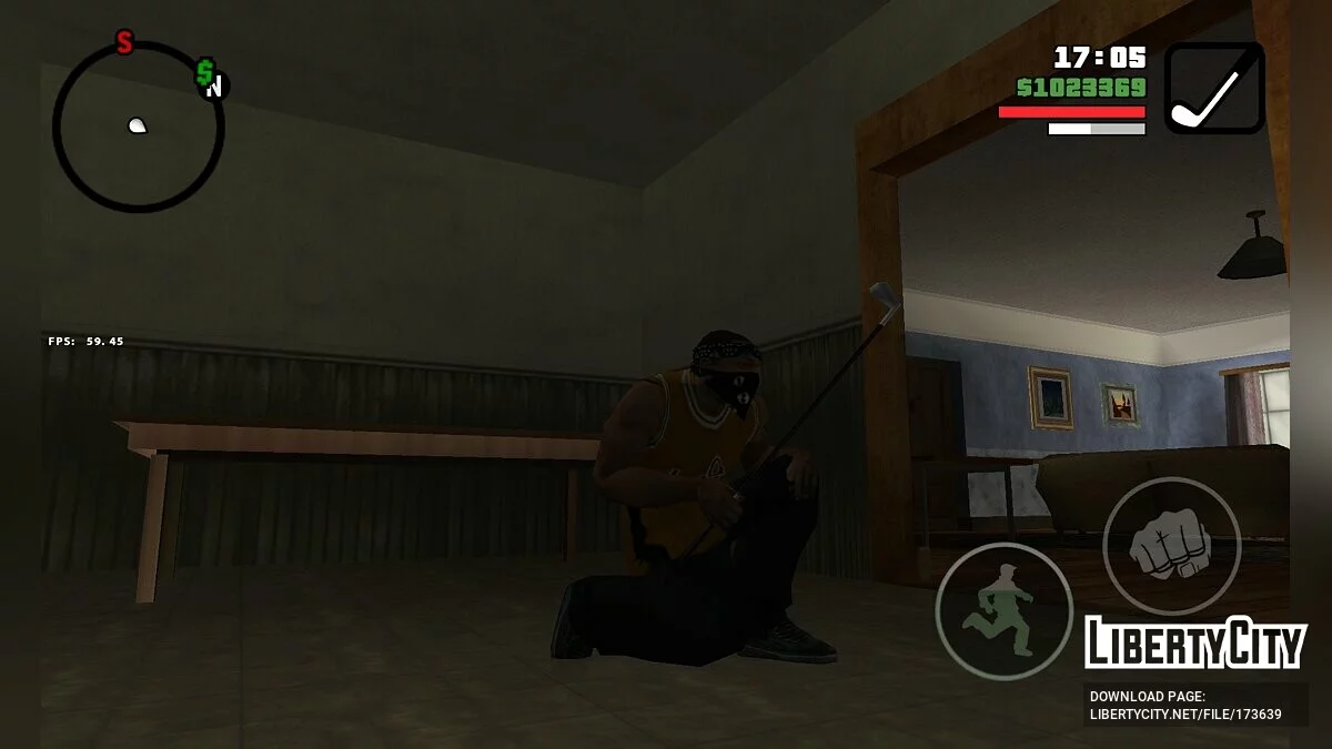 Оружие из бета-версии / GTA San Andreas (iOS, Android)
