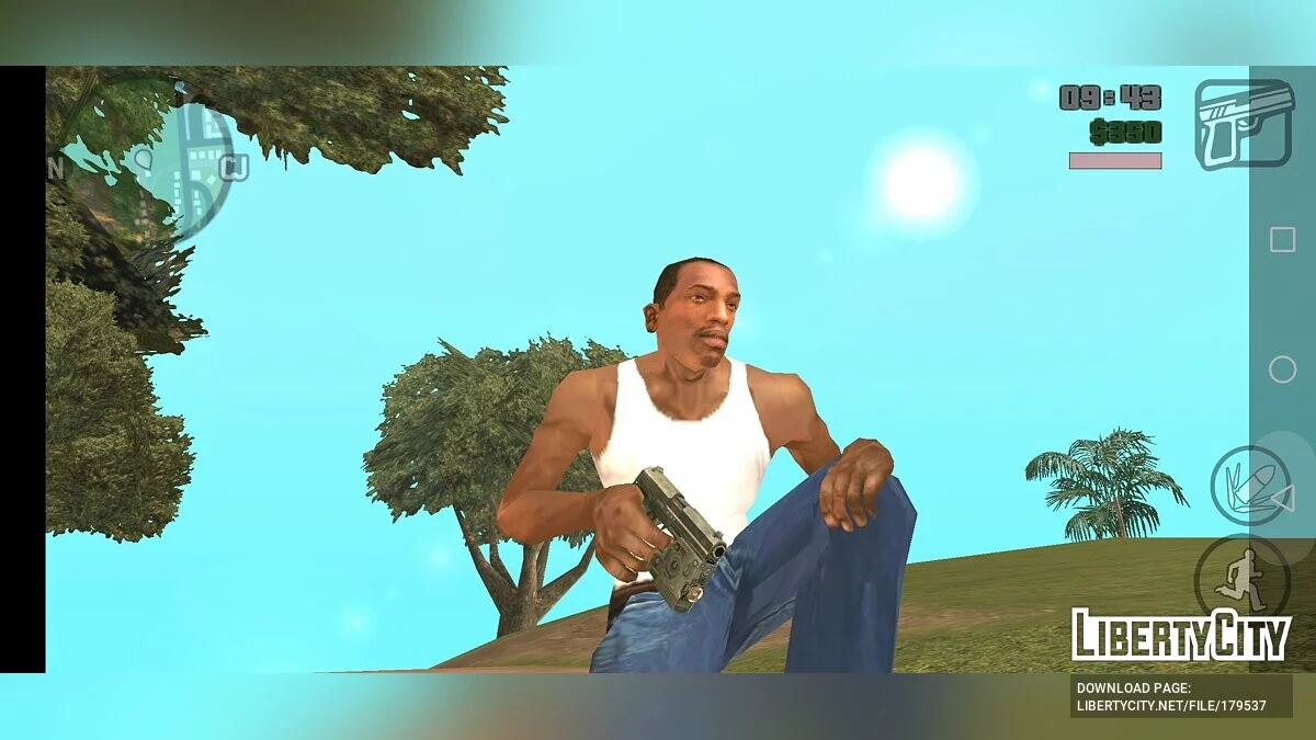 Сборник оружия из Call Of Duty: Modern Warfare + Джаггернаут / GTA San Andreas (iOS, Android)