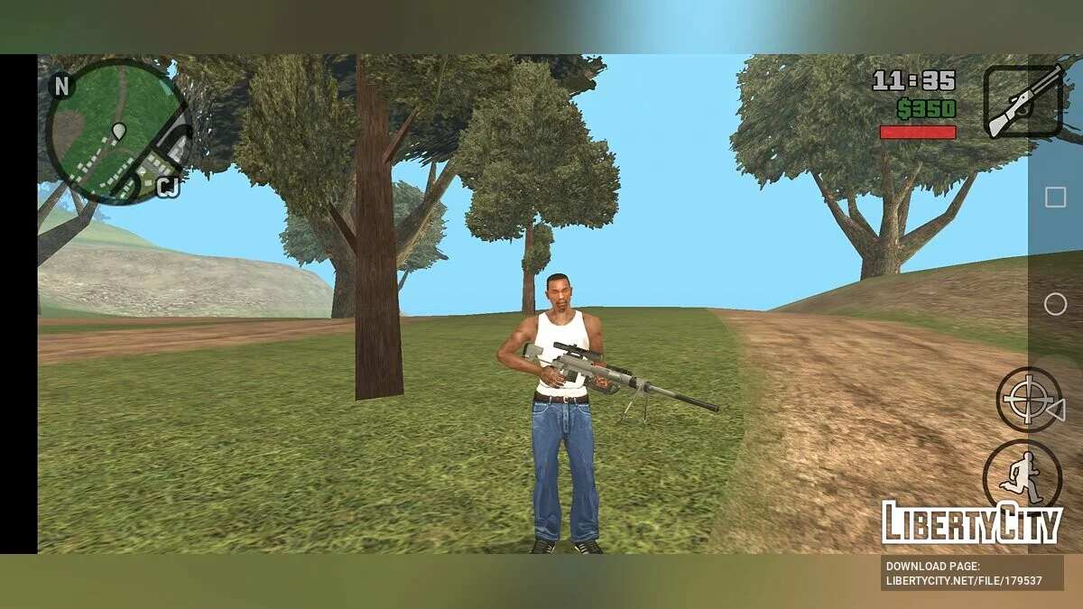 Сборник оружия из Call Of Duty: Modern Warfare + Джаггернаут / GTA San Andreas (iOS, Android)