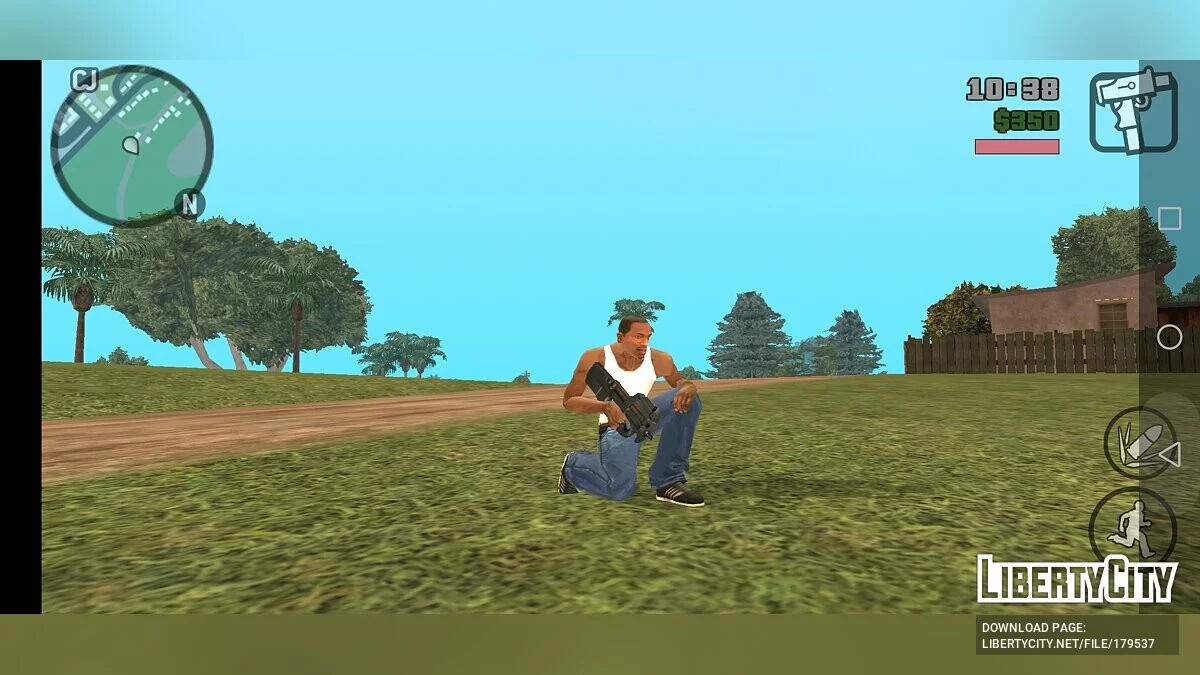 Сборник оружия из Call Of Duty: Modern Warfare + Джаггернаут / GTA San Andreas (iOS, Android)