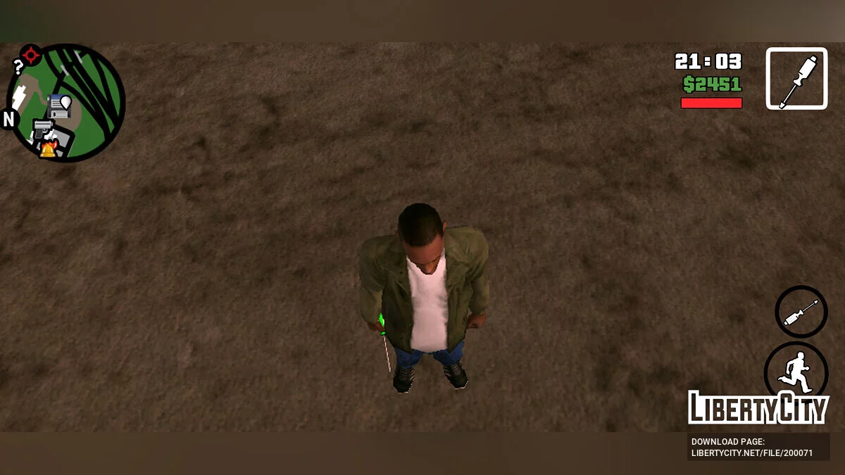 Отвертка / GTA San Andreas (iOS, Android)