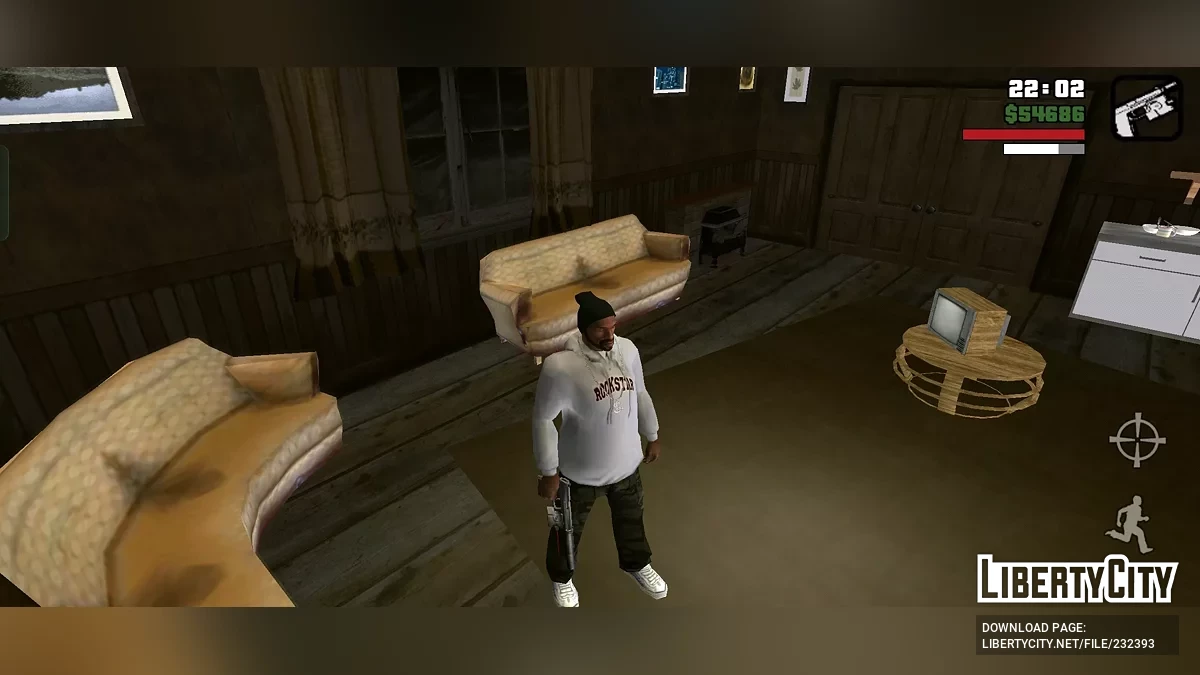 Арсенал Jarra Mono (Мобильная версия) / GTA San Andreas (iOS, Android)