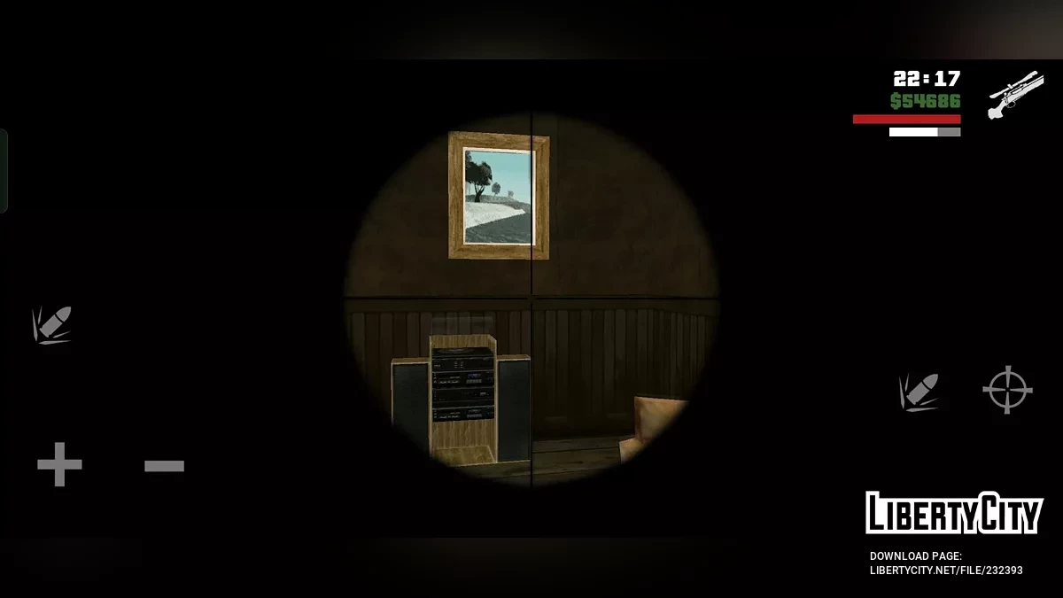 Арсенал Jarra Mono (Мобильная версия) / GTA San Andreas (iOS, Android)