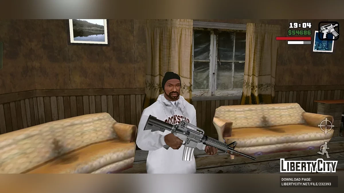 Арсенал Jarra Mono (Мобильная версия) / GTA San Andreas (iOS, Android)