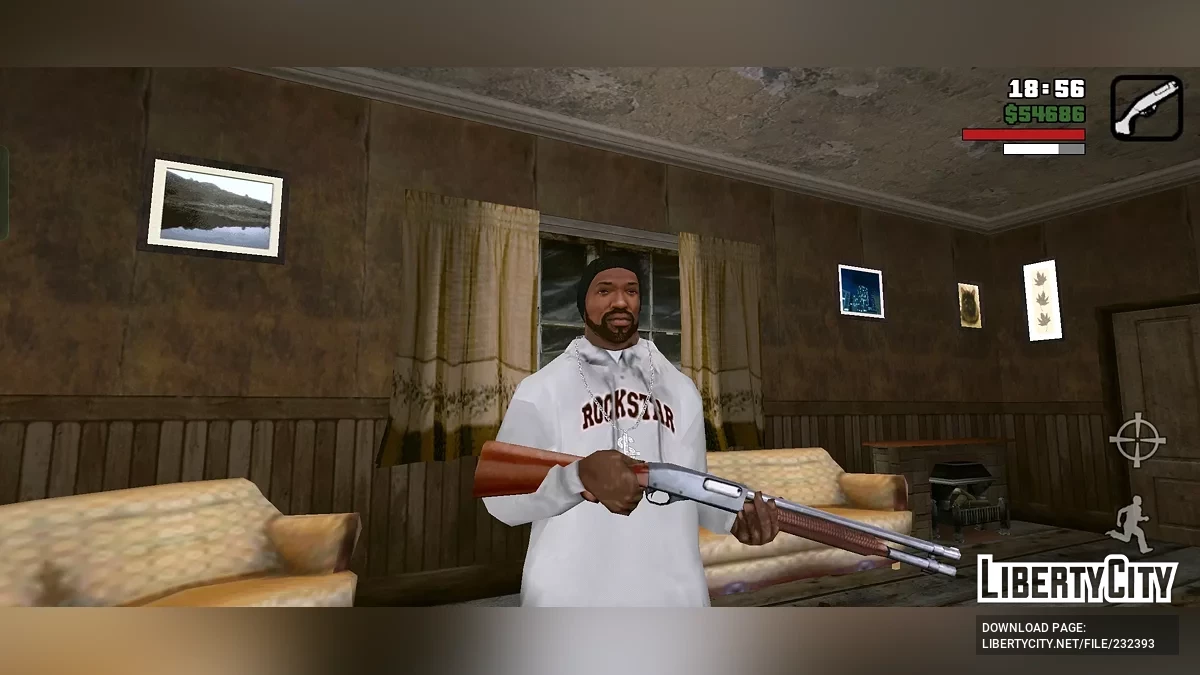 Арсенал Jarra Mono (Мобильная версия) / GTA San Andreas (iOS, Android)