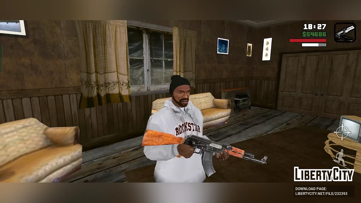 Арсенал Jarra Mono (Мобильная версия) / GTA San Andreas (iOS, Android)