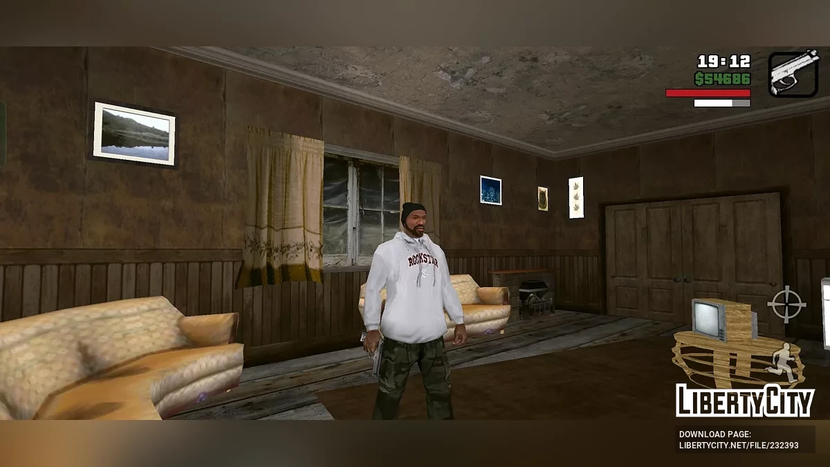 Арсенал Jarra Mono (Мобильная версия) / GTA San Andreas (iOS, Android)