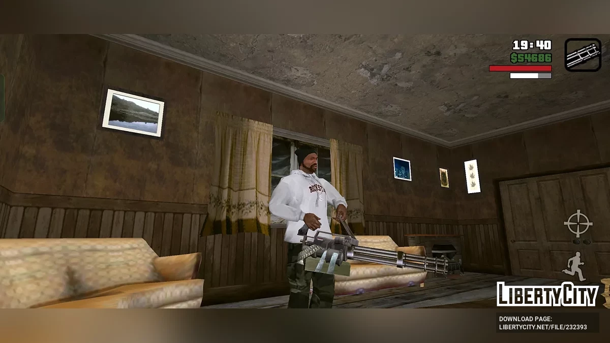 Арсенал Jarra Mono (Мобильная версия) / GTA San Andreas (iOS, Android)