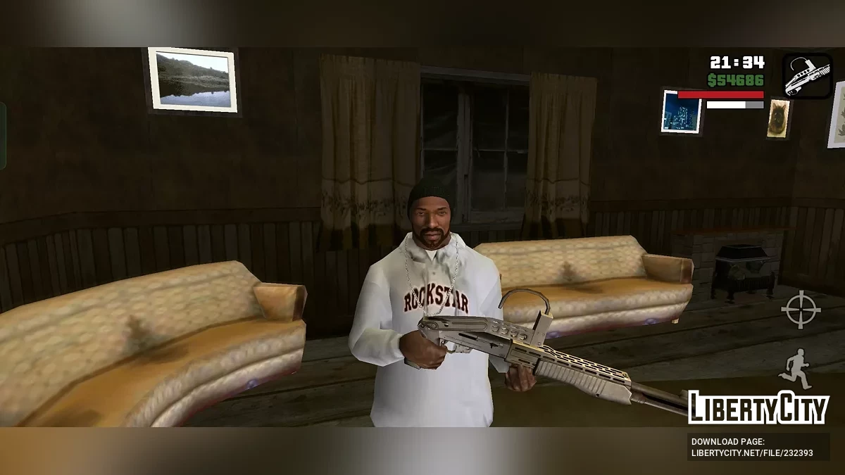 Арсенал Jarra Mono (Мобильная версия) / GTA San Andreas (iOS, Android)