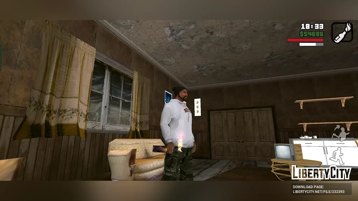 Арсенал Jarra Mono (Мобильная версия) / GTA San Andreas (iOS, Android)