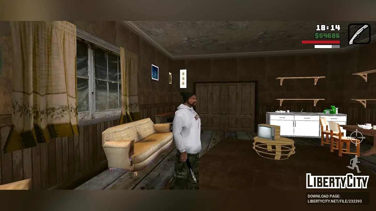 Арсенал Jarra Mono (Мобильная версия) / GTA San Andreas (iOS, Android)