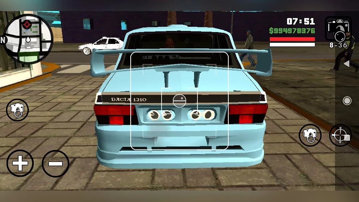 Dacia с тюнингом / GTA San Andreas (iOS, Android)