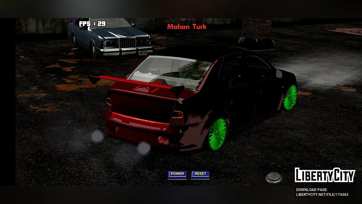 Dachia Logan Drift / GTA San Andreas (iOS, Android)