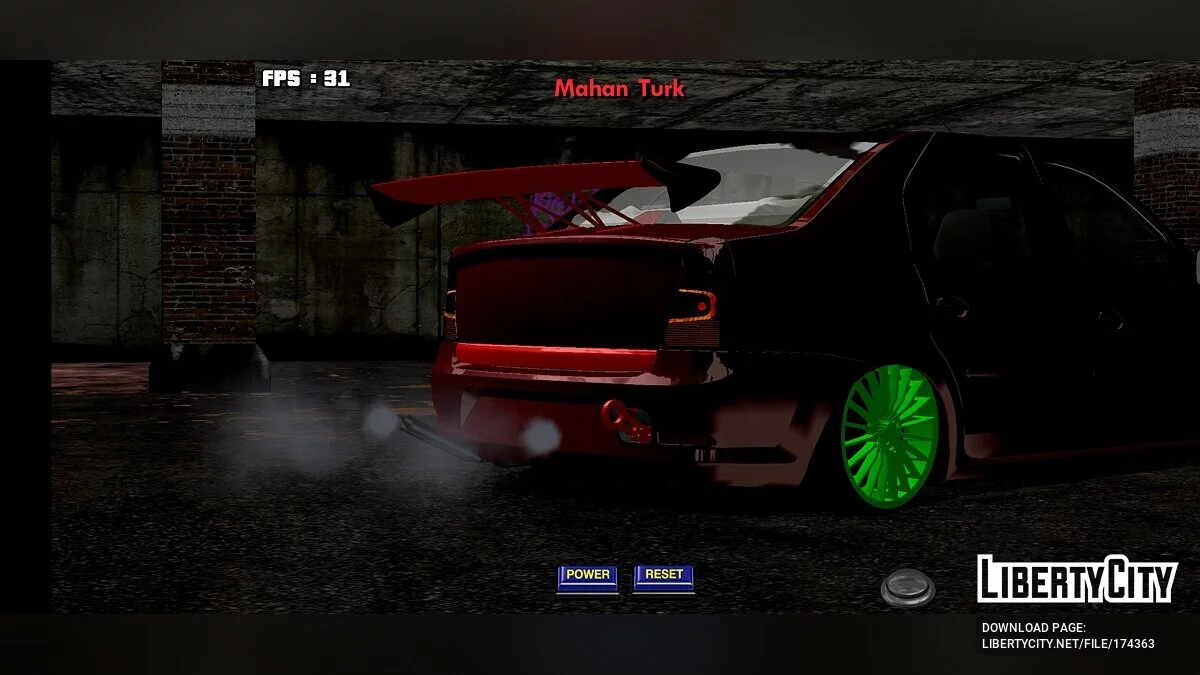 Dachia Logan Drift / GTA San Andreas (iOS, Android)